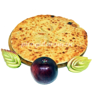 Осетинский пирог с яблоками